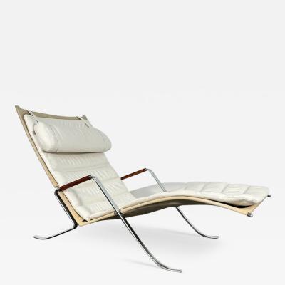 J rgen Kastholm Preben Fabricius Vintage Grasshopper Chaise Lounge by Preben Fabricius J rgen Kastholm for Kill