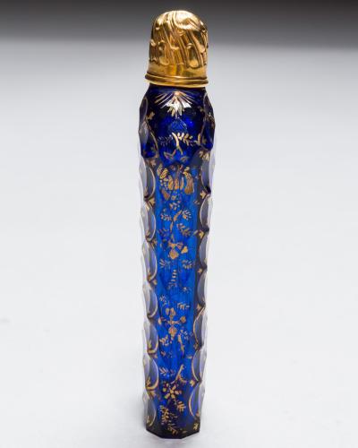 JAMES GILES A FACET CUT SCENT BOTTLE BY JAMES GILES