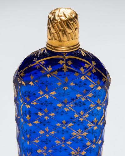 JAMES GILES A FACET CUT SCENT BOTTLE BY JAMES GILES