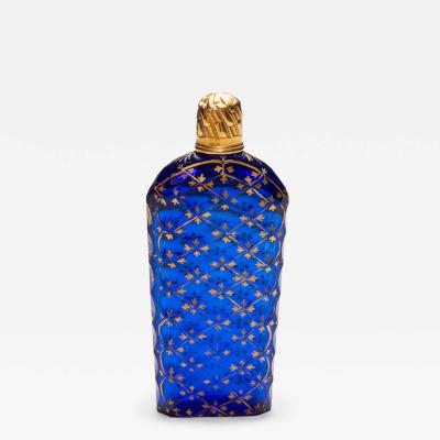 JAMES GILES A FACET CUT SCENT BOTTLE BY JAMES GILES