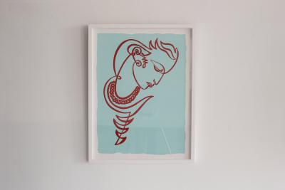 JEAN NEGULESCO JEAN NEGULESCO CONTINUOUS LINE DRAWING
