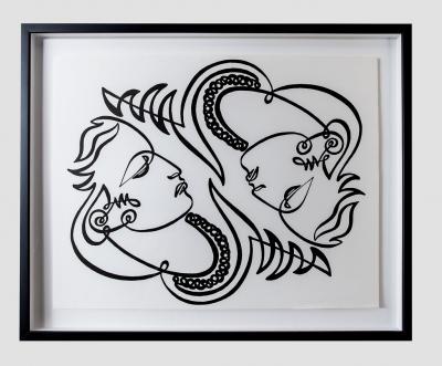 JEAN NEGULESCO JEAN NEGULESCO CONTINUOUS LINE DRAWING