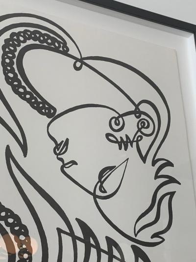 JEAN NEGULESCO JEAN NEGULESCO CONTINUOUS LINE DRAWING