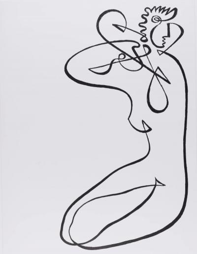 JEAN NEGULESCO Jean Negulesco Continuous Line Drawings