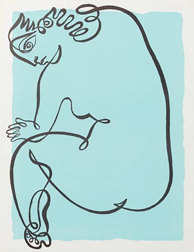 JEAN NEGULESCO Jean Negulesco Continuous Line Drawings