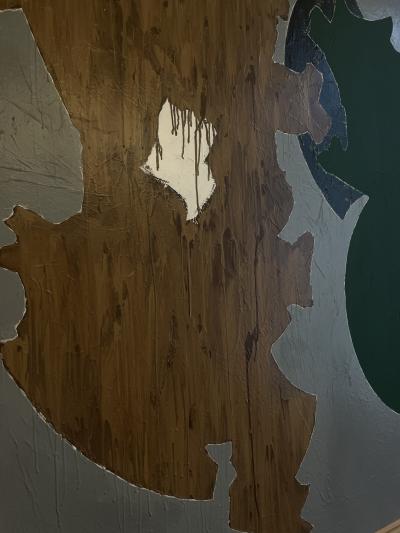 JEAN PIERRE BRUNEAUD first and second part of the diptych