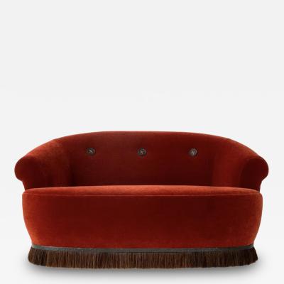 JM Szymanski Sofa No 3 with HH Fringe