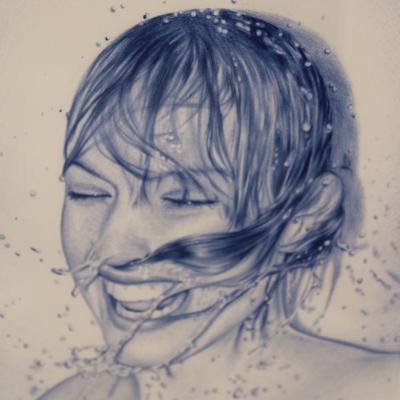 JUAN FRANCISCO CASAS Juan Francisco Casas Aquafan Serie Drawing 2013