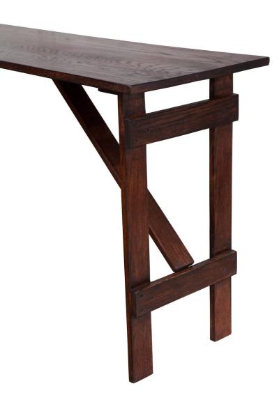 JW Custom Line Campaign Console Sofa Back Table