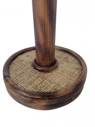 JW Custom Line Tiger Rattan Bamboo Martini Table