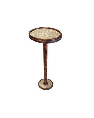 JW Custom Line Tiger Rattan Bamboo Martini Table