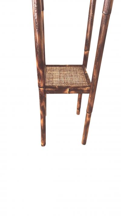 JW Custom Line Tiger Rattan Bamboo Plant Stand
