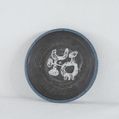 Jaap Dommisse Jaap Dommisse Midcentury Cobra Style Studio Pottery Dish 1950s