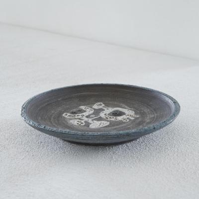 Jaap Dommisse Jaap Dommisse Midcentury Cobra Style Studio Pottery Dish 1950s
