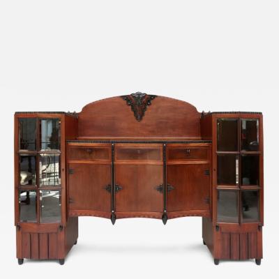 Jaap Gidding Mahogany Sideboard Amsterdam School