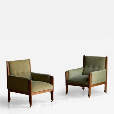 Jac van den Bosch Lounge Chairs by Jac van den Bosch Netherlands 1920s