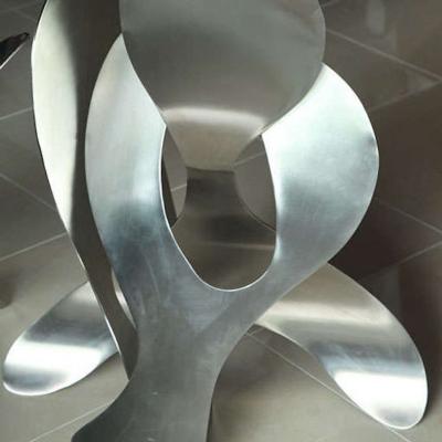 Jack Arnold Two Stainless Steel Abstract Sculptures Jack Arnold