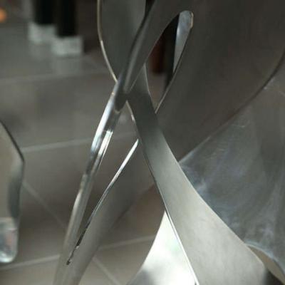 Jack Arnold Two Stainless Steel Abstract Sculptures Jack Arnold