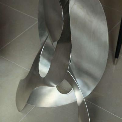 Jack Arnold Two Stainless Steel Abstract Sculptures Jack Arnold
