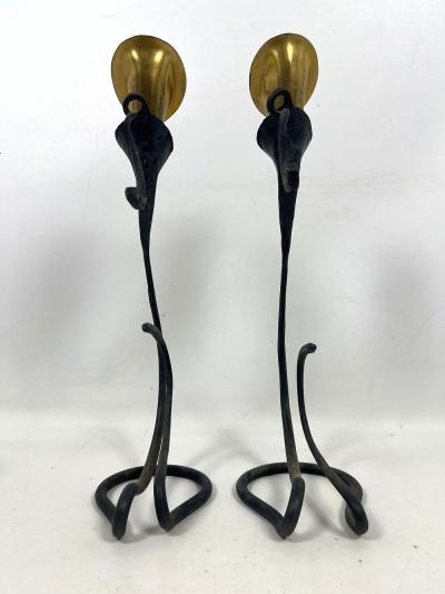 Jack Brubaker Jack Brubaker Calla Lilly Candlesticks
