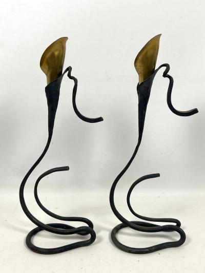 Jack Brubaker Jack Brubaker Calla Lilly Candlesticks