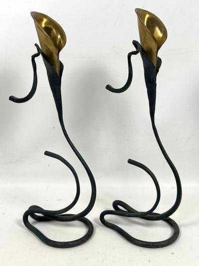 Jack Brubaker Jack Brubaker Calla Lilly Candlesticks