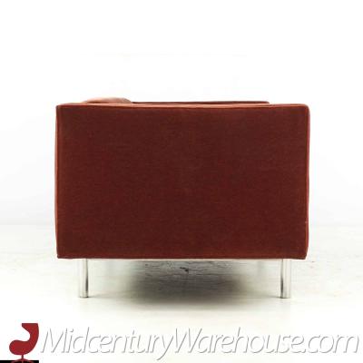 Jack Cartwright Jack Cartwright Mid Century Chrome and Mohair Sofa