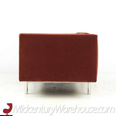 Jack Cartwright Jack Cartwright Mid Century Chrome and Mohair Sofa