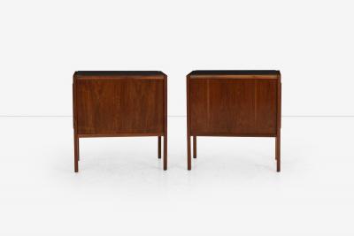 Jack Cartwright Jack Cartwright for Founders Furniture Walnut and Slate Nightstands 1960
