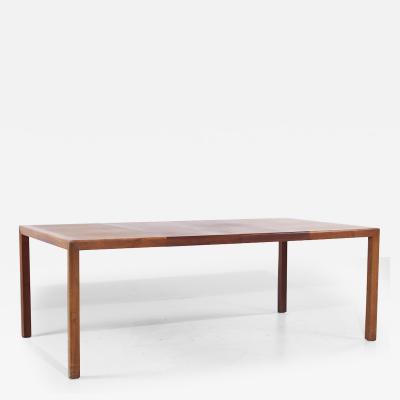 Jack Cartwright Jack Cartwright for Founders MCM Walnut Expanding Dining Table with 2 Leaves