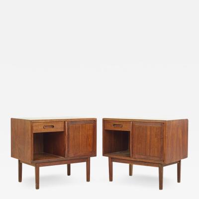 Jack Cartwright Jack Cartwright for Founders Mid Century Nightstands Pair