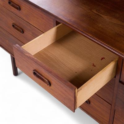 Jack Cartwright Jack Cartwright for Founders Mid Century Walnut Lowboy Dresser