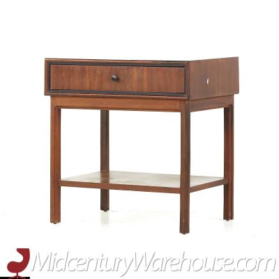 Jack Cartwright Jack Cartwright for Founders Mid Century Walnut Nightstand