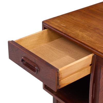 Jack Cartwright Jack Cartwright for Founders Mid Century Walnut Nightstands Pair