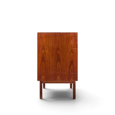Jack Cartwright Jack Cartwright for Founders Mid Century Walnut and Cane Credenza