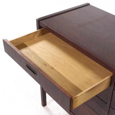 Jack Cartwright Jack Cartwright for Founders Style Mid Century Walnut 12 Drawer Dresser