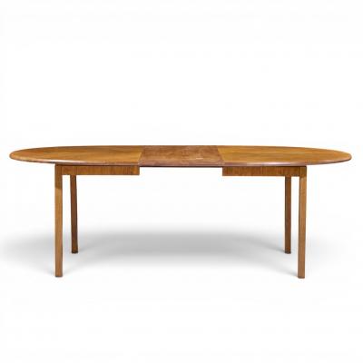 Jack Cartwright Jack Cartwright for Founders Style Oak Expanding Dining Table with 2 Leaves