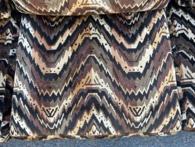 Jack Lenor Larsen Magnificent Directional Even Arm Sofa Jack Lenor Larsen Mid Century Modern