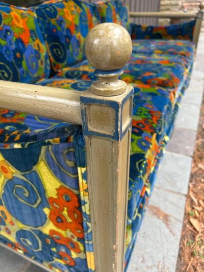 Jack Lenor Larsen Scrumptious Jack Lenor Larsen Sofa Hollywood Regency Mid Century