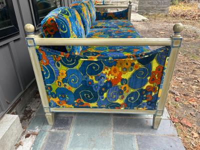 Jack Lenor Larsen Scrumptious Jack Lenor Larsen Sofa Hollywood Regency Mid Century