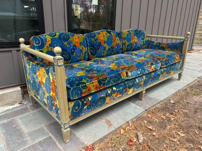 Jack Lenor Larsen Scrumptious Jack Lenor Larsen Sofa Hollywood Regency Mid Century