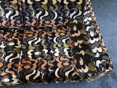 Jack Lenor Larsen Stunning Selig Jack Lenor Larsen Style Sofa Mid Century Modern