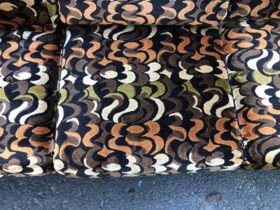Jack Lenor Larsen Stunning Selig Jack Lenor Larsen Style Sofa Mid Century Modern