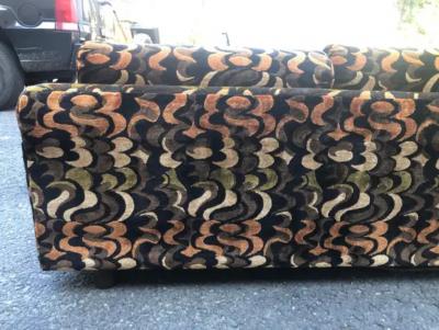 Jack Lenor Larsen Stunning Selig Jack Lenor Larsen Style Sofa Mid Century Modern