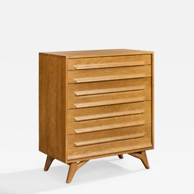 Jack Van Der Molen Chest of Drawers in Oak USA 1950s