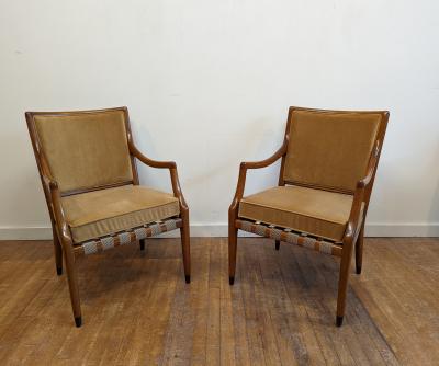 Jack Van der Molen Mid Century Arm Chairs by Jack Van Der Molen
