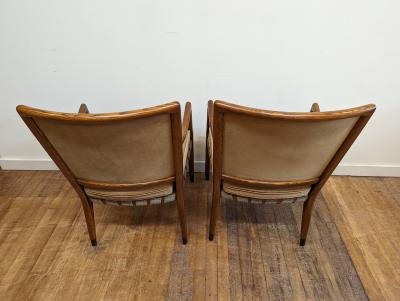 Jack Van der Molen Mid Century Arm Chairs by Jack Van Der Molen