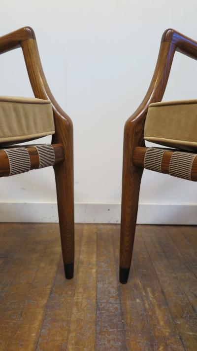 Jack Van der Molen Mid Century Arm Chairs by Jack Van Der Molen