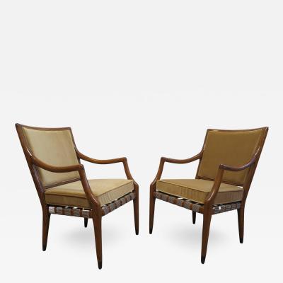 Jack Van der Molen Mid Century Arm Chairs by Jack Van Der Molen