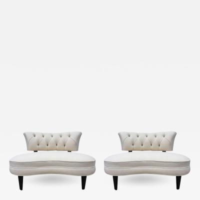 Jackson Grosfeld Pair of Lorin Jackson Grosfeld House Club Chairs